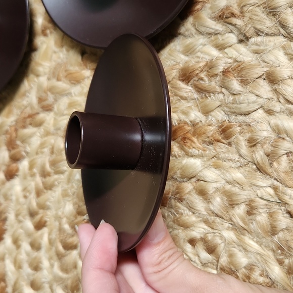 Northern Lights Set of 3 Taper Candle Holders - Picture 2 of 3